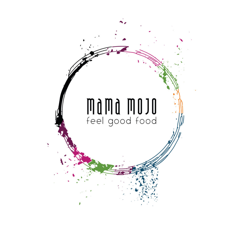 Mama Mojo - feel good food logo